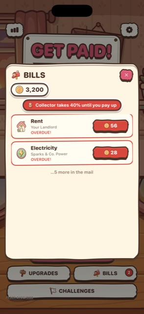 The bills you have to pay